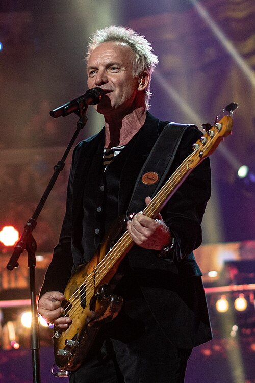 Portrait of Sting