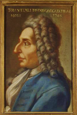 Portrait of Tomaso Antonio Vitali