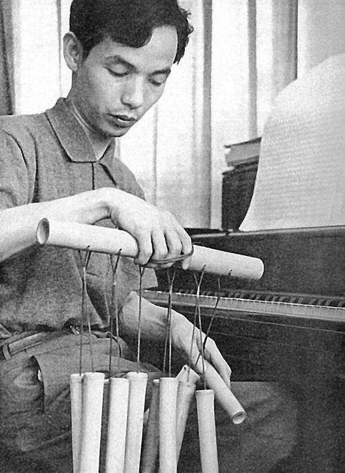 Portrait of Toru Takemitsu