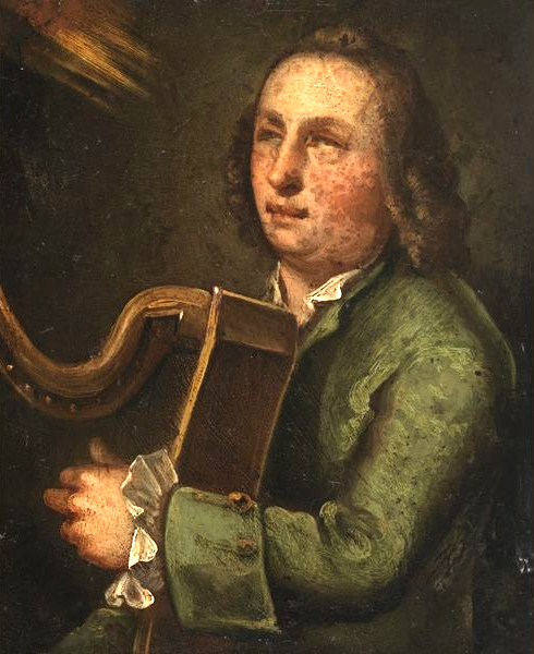 Portrait of Turlough O Carolan