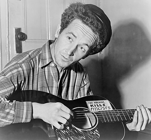 Portrait of Woody Guthrie