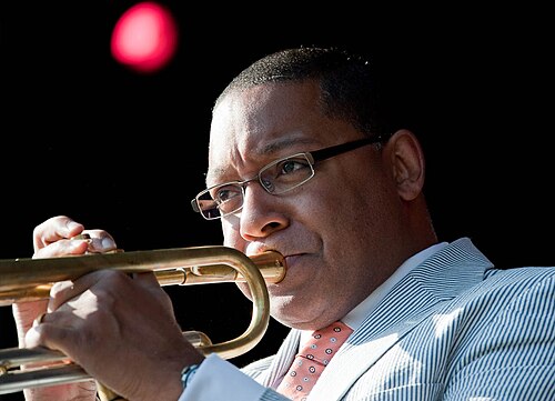 Portrait of Wynton Marsalis