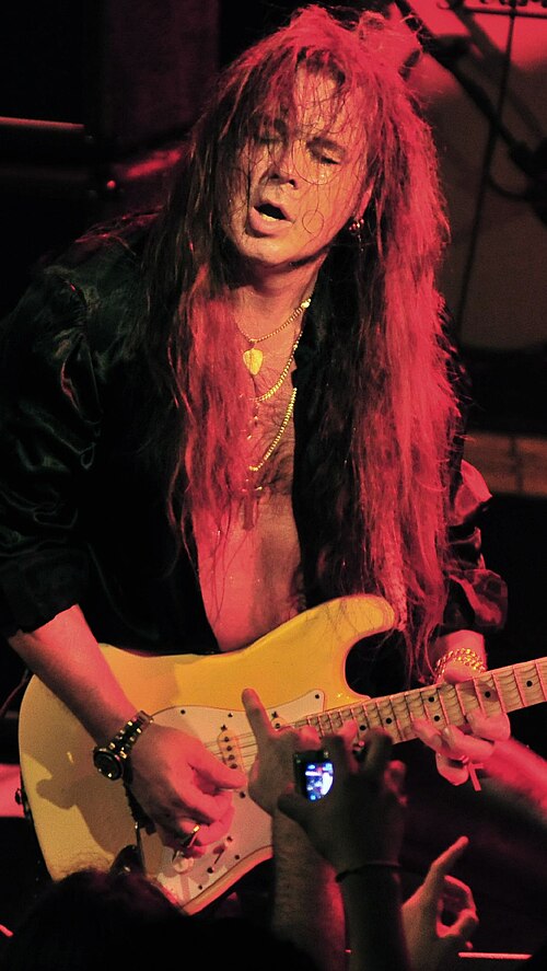 Portrait of Yngwie J. Malmsteen