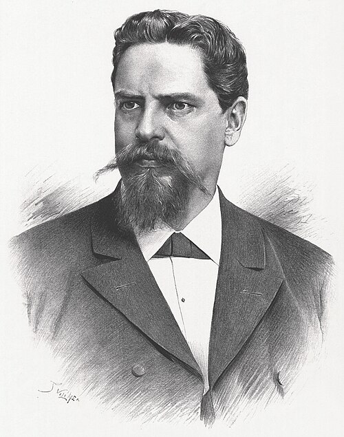 Portrait of Zdenek Fibich