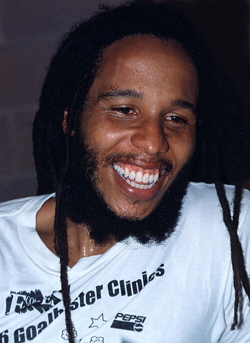 Portrait of Ziggy Marley